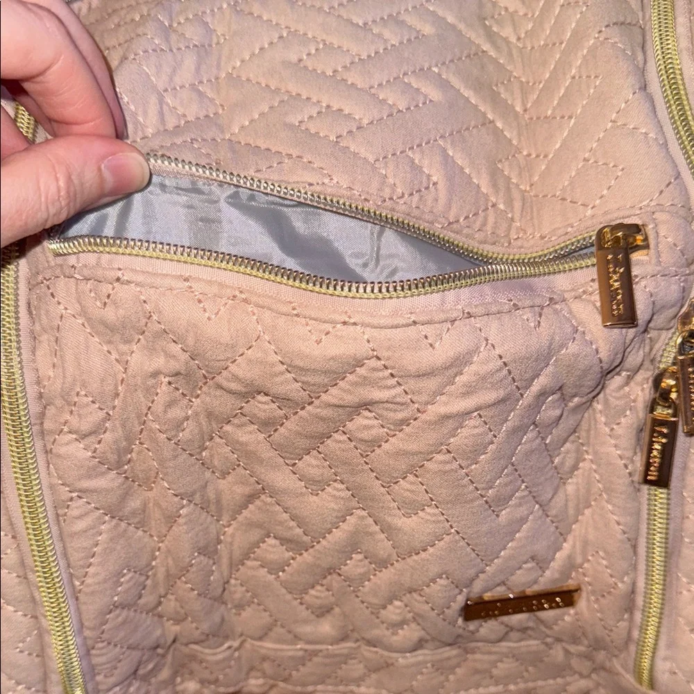 Lizzton Quilted Travel Hanging Cosmetic Organizer